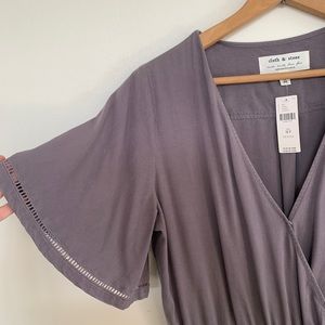 BNWT Anthropologie cloth and stone jumpsuit Sz M/P